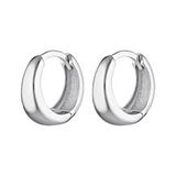 Sterling silver Huggies