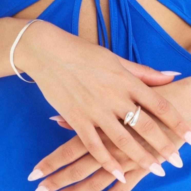 Sterling silver snake chain bracelet