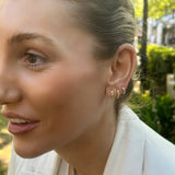 Mini crystal cubic zirconia Huggies