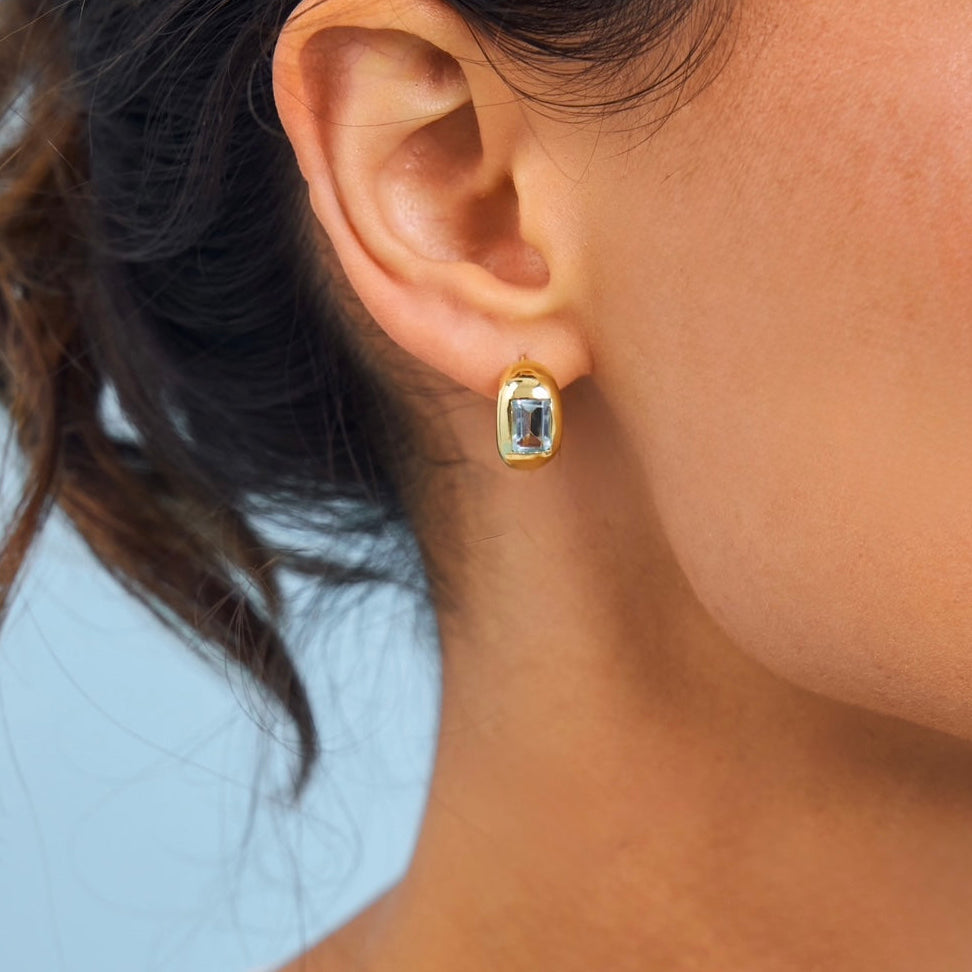 Aquamarine gemstone jewellery