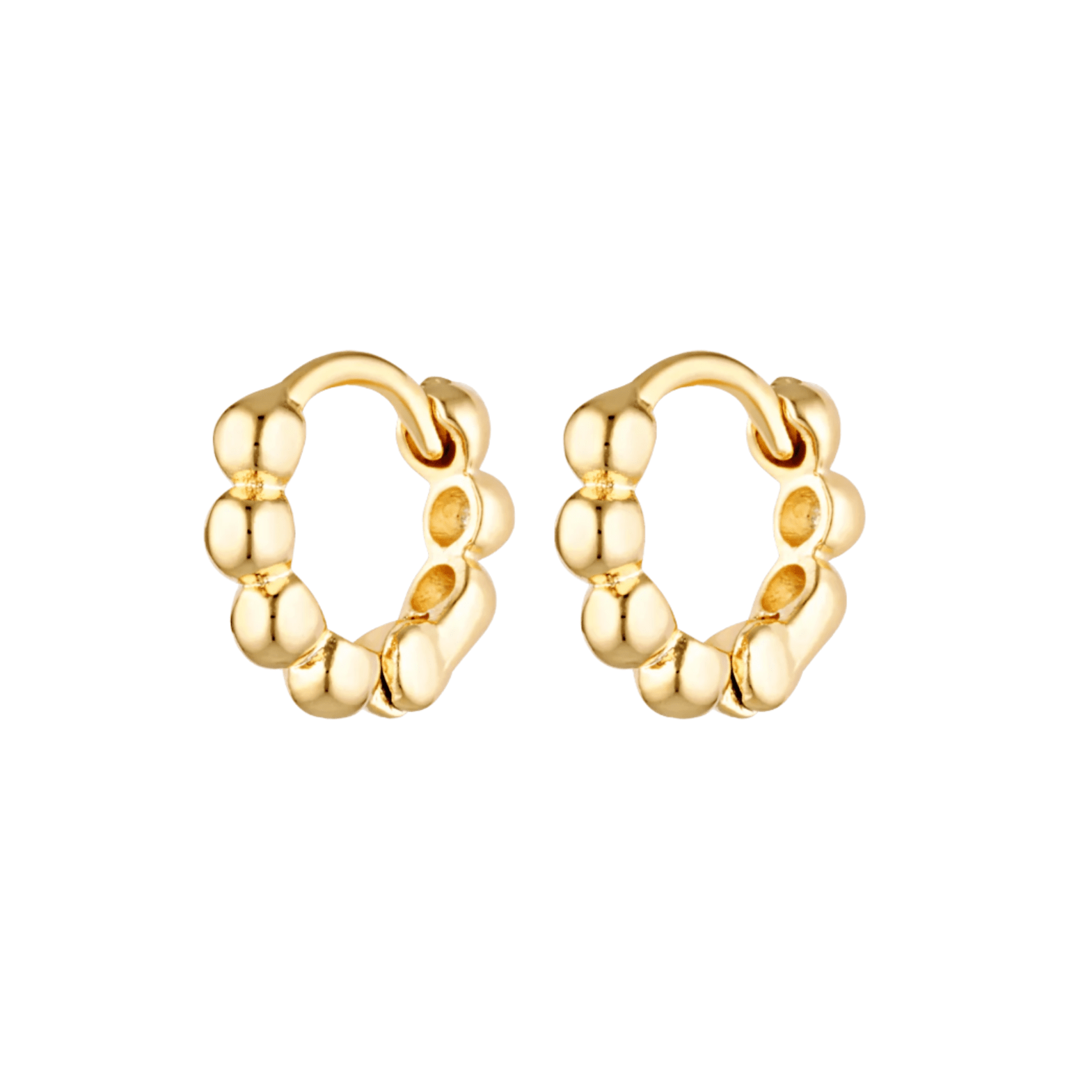 Small gold ball Huggies