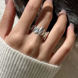 Sterling silver Luna Ring