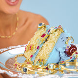 Beautiful semi precious Gemstone rings on 18k gold vermeil