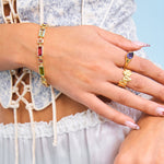 Masquerade blue Iolite ring