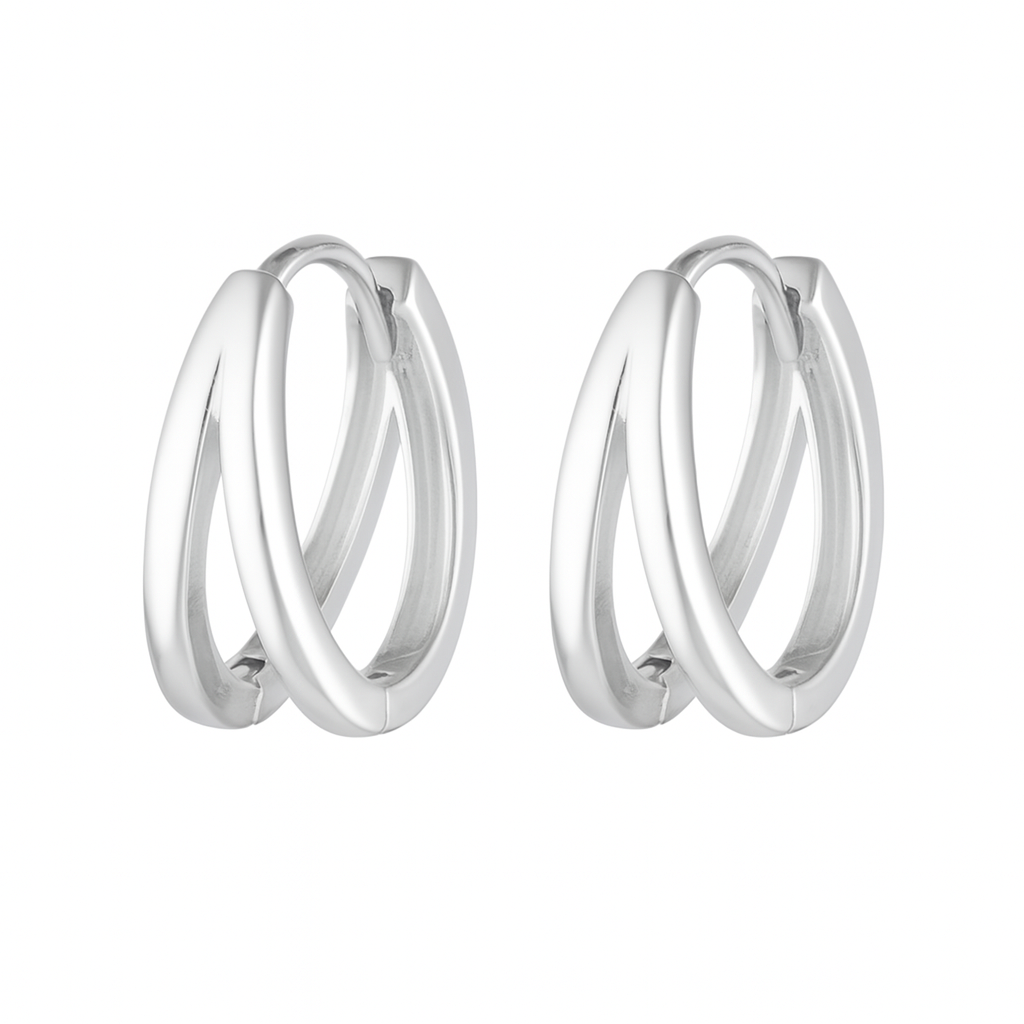 Silver Agnes huggies