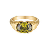 Jenna Peridot Ring