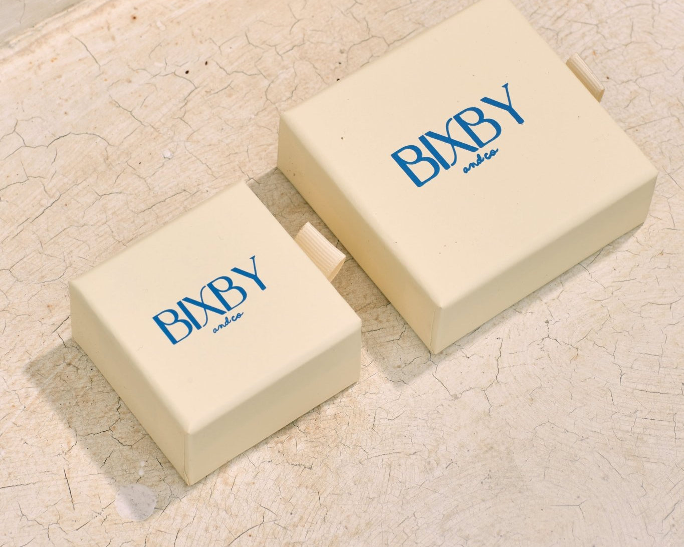 Bixby and Co jewellery packaging