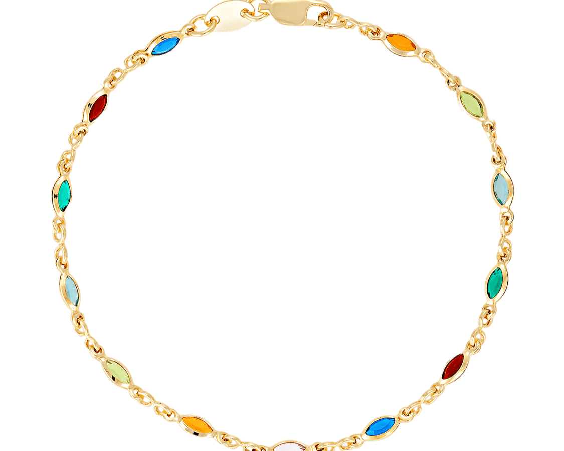 Dainty multicolour Confetti bracelet 