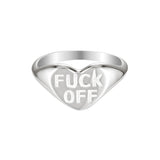 F-Off Ring Silver