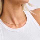 Cue Hudson layering gold chain 
