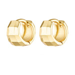 Disco Balls earrings in tiny size made from 14k Gold Vermeil