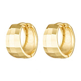 Disco Ball earrings in 14k Gold Vermeil Medium size