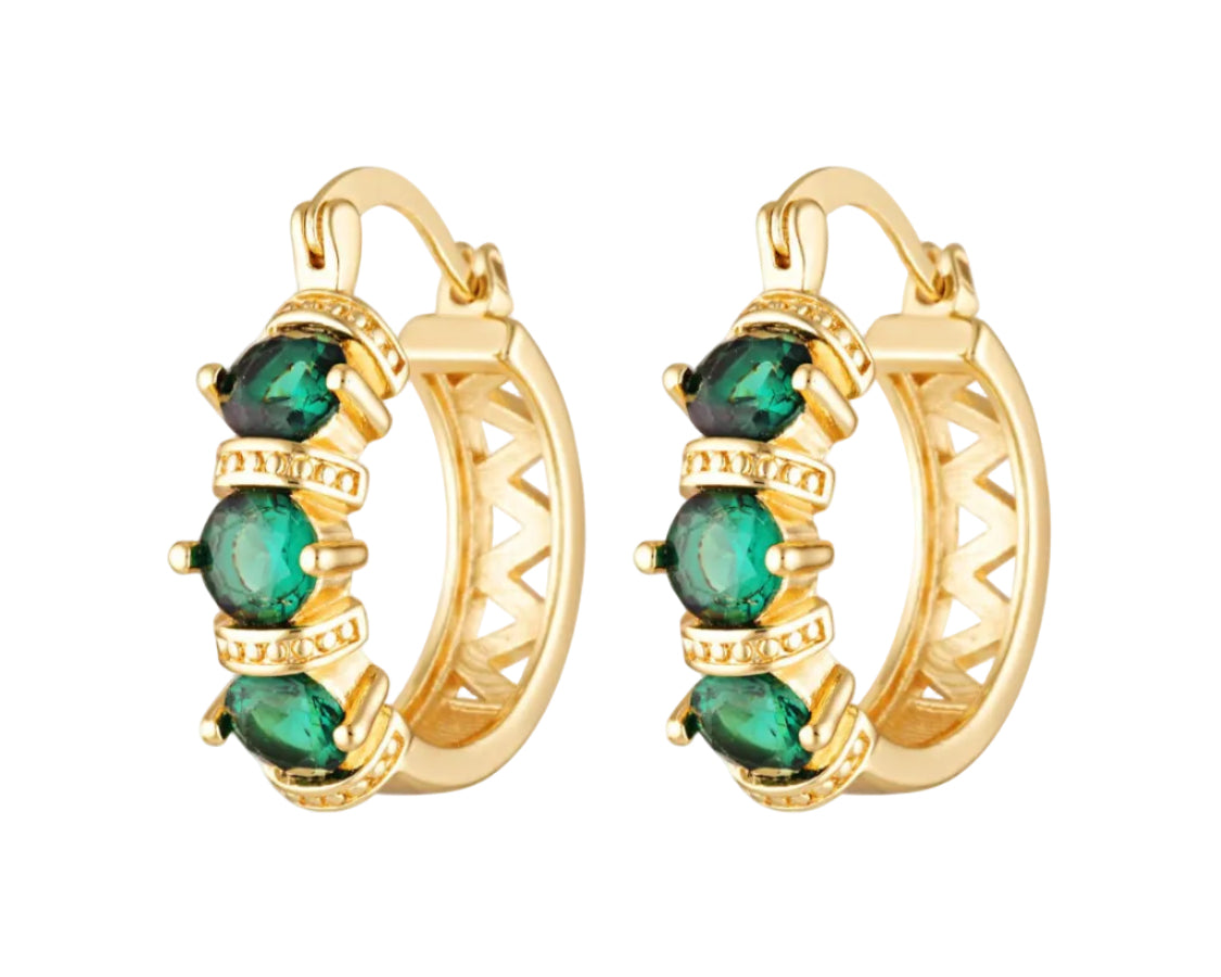 Gelato Hoops in bright green 
