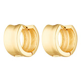 Coyote Hoops in 18k gold filled 