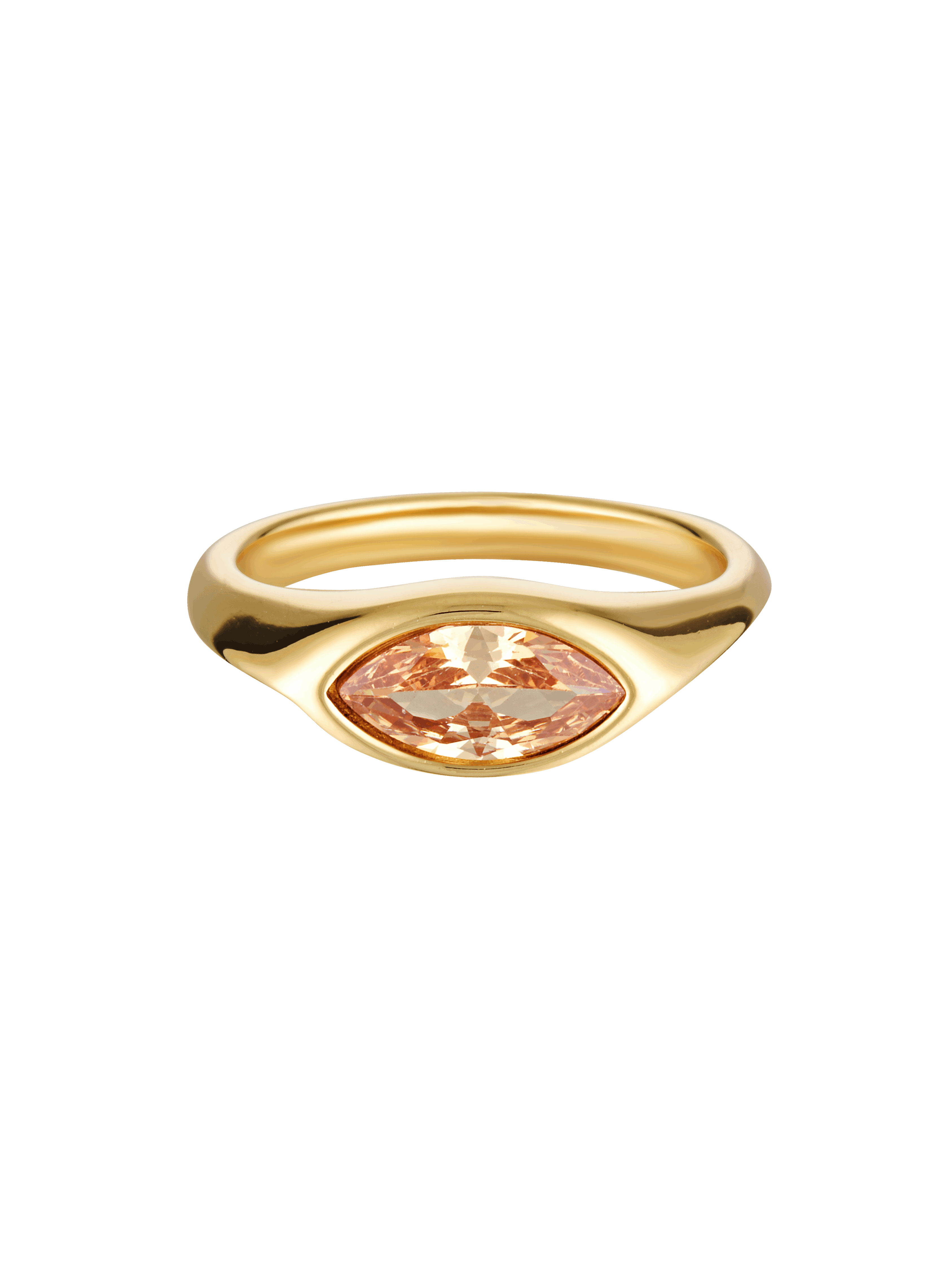 The Veuve Ring in Champagne colour