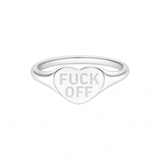 F-Off Ring Silver