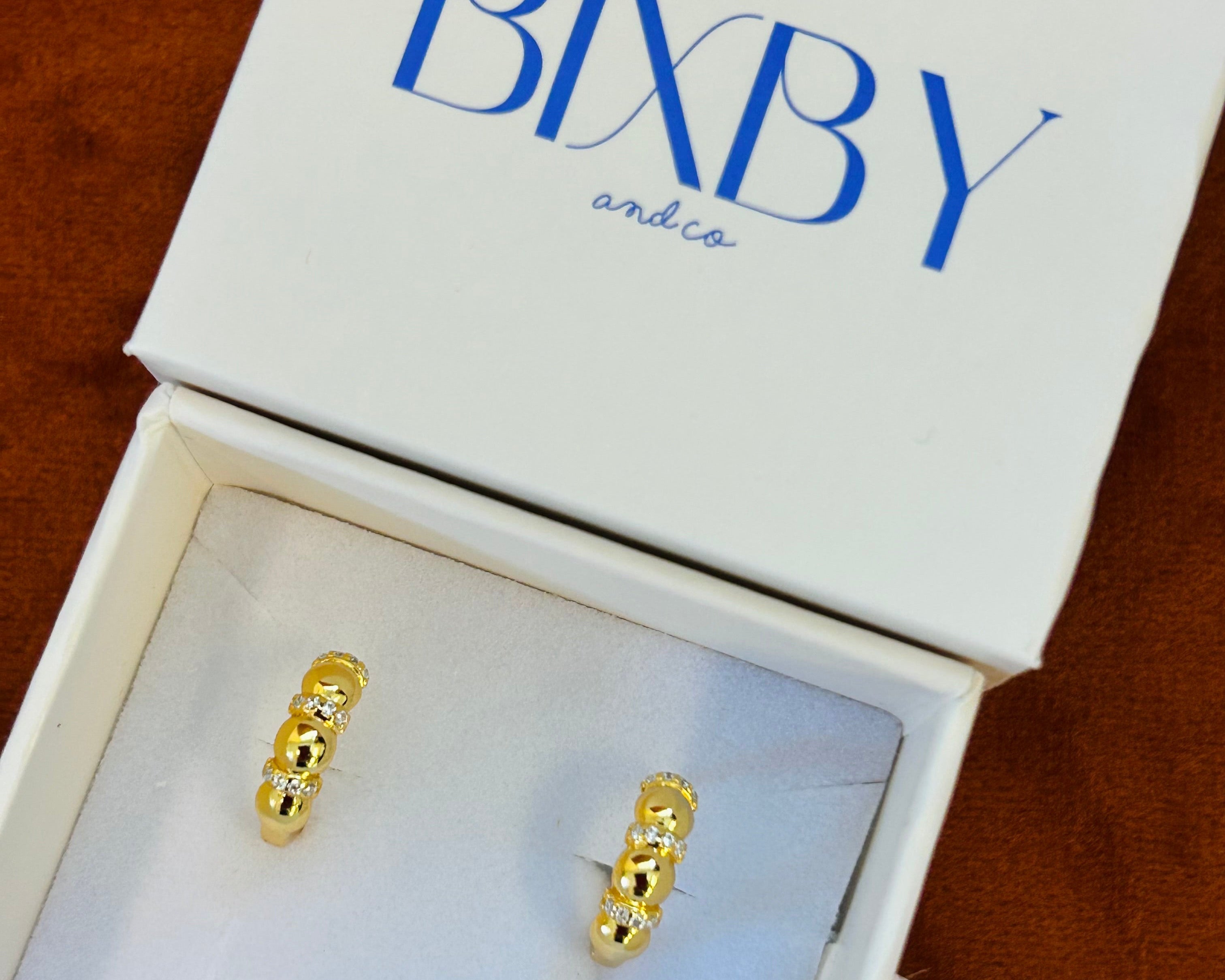 Cute honey hoops on Bixby and Co packaging 