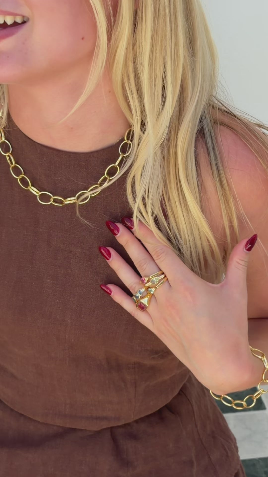 Video of Amy in Dapple pieces 