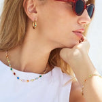 Full multicoloured jewellery set from Bixby