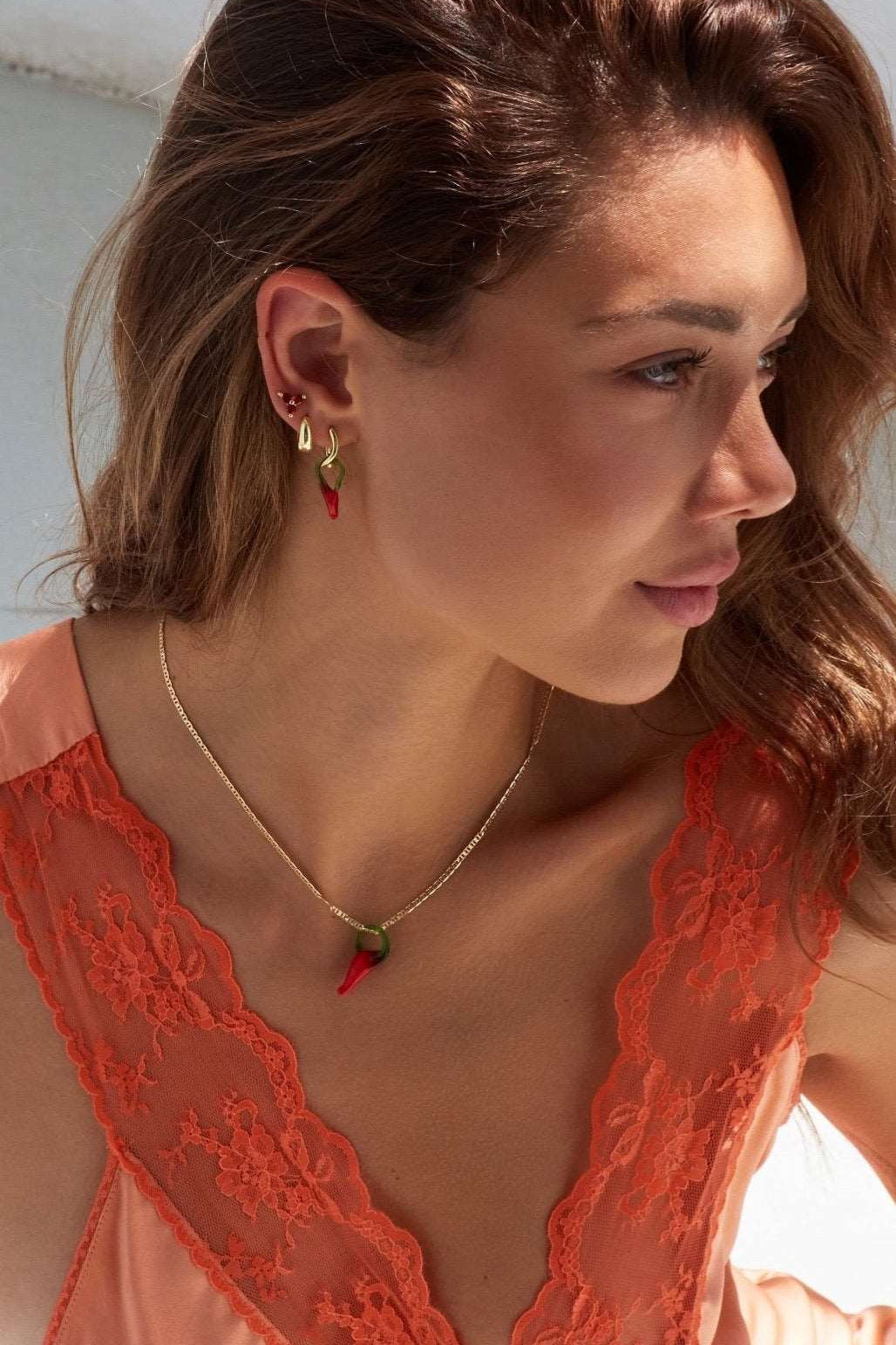 Bixby and Co chilli charm jewellery sets 