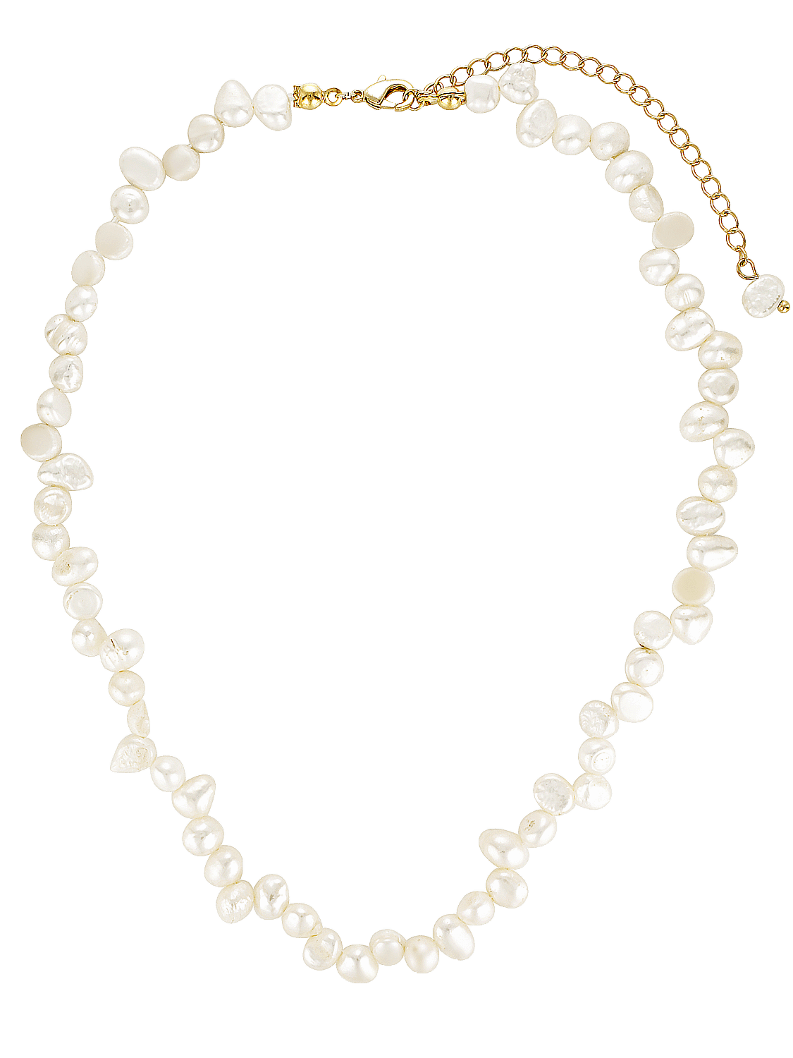 gold filled pearl necklace