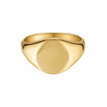 Sun signet ring, classic and traditional signet ring