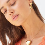 Bixby and Co gold Heart jewellery 